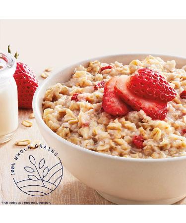Quaker Instant Oatmeal Strawberries & Cream 44-Pack - 1.05oz Packets - Buy Online on GoSupps.com