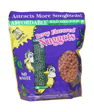 C&S Wild Bird Food Nuggets 27 Ounces 6 Pack