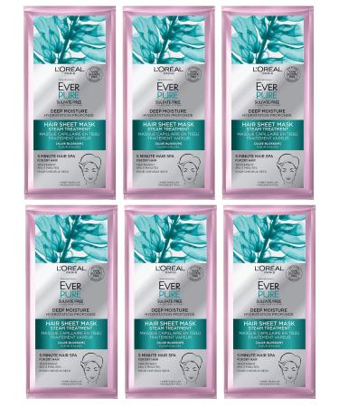 L'Oréal Hair Care EverPure Deep Moisture Hair Sheet Mask - 1.7 Fl. Oz