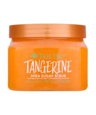 Tree Hut Tangerine Shea Sugar Scrub 18 oz Ultra Hydrating and Exfoliating Scrub for Nourishing Essential Body Care