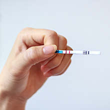 pregnancy test easy home
