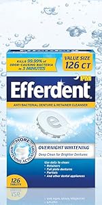 Overnight PM retainer cleaner