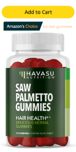 saw palmetto hair growth gummies dht blocker